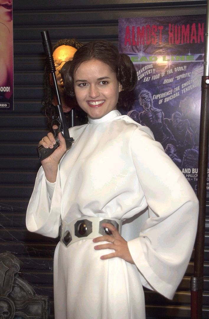 Celebrity Event Photos Danica McKellar Princess Leia at Almost Human